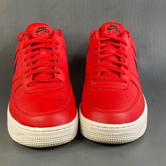 Nike Air Force 1 \'07 LV8 \'Cut Out Swoosh - University Red\' sneaker size 10.5 main image 4